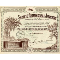 Sté Commerciale Africaine d'Exportation & d'Importation