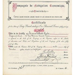 Cie de Navigation Economique Ltd.