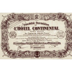 Sté Fermière de l'Hôtel Continental